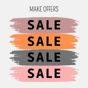 ✨MAKE REASONABLE OFFERS✨